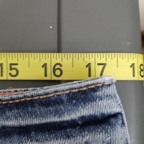 Silver Jeans Mini Raw Hem Jean Skirt Devah - Picture 8 of 9